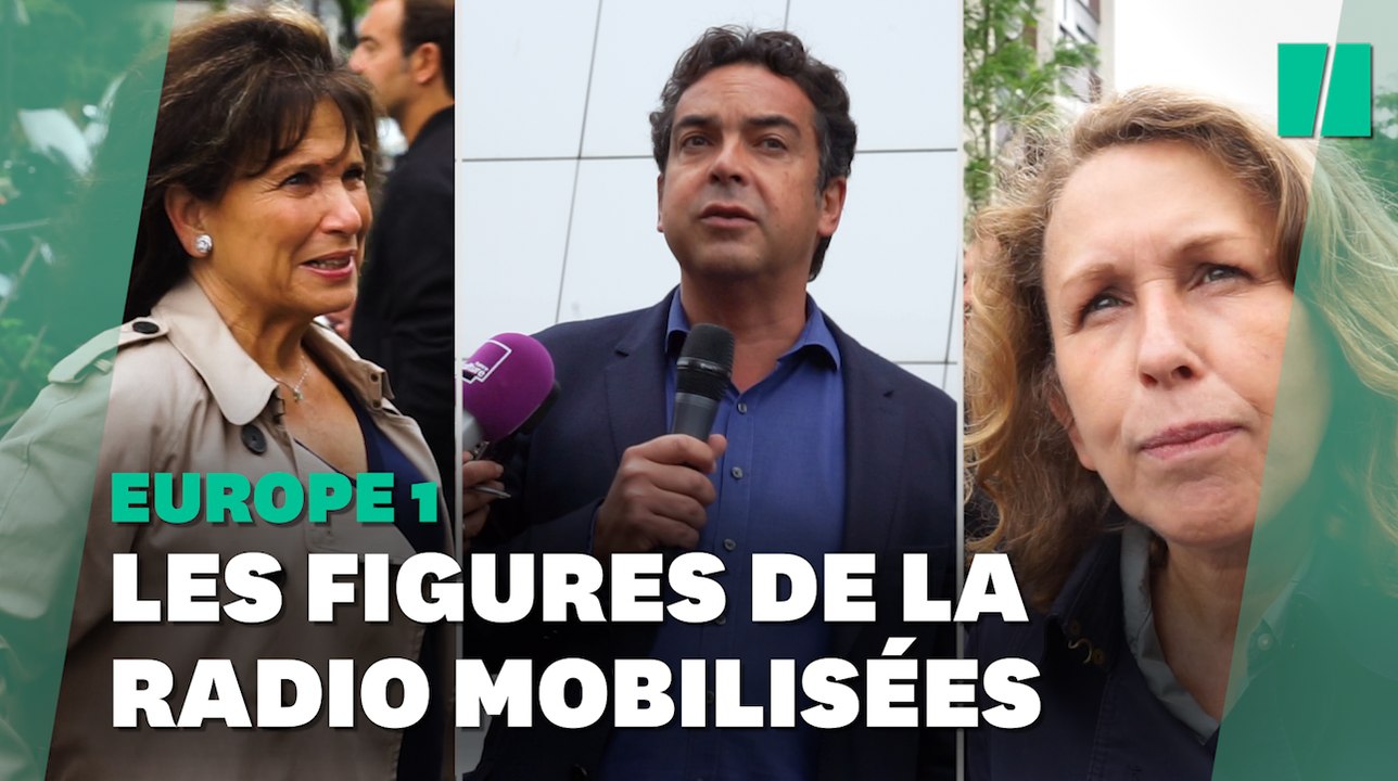 À Europe 1, les personnalités mobilisées en plein bras de fer avec Bolloré