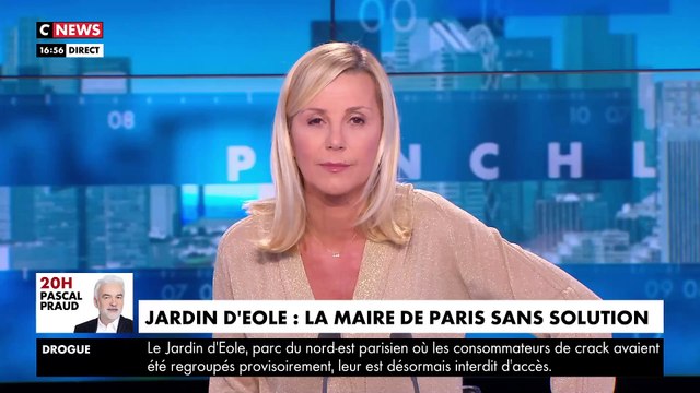 Regardez les images surréalistes de Anne Hidalgo qui refuse de répondre aux parisiens qui se plaignent des drogués lors de sa visite ce matin au jardin d'Eole -