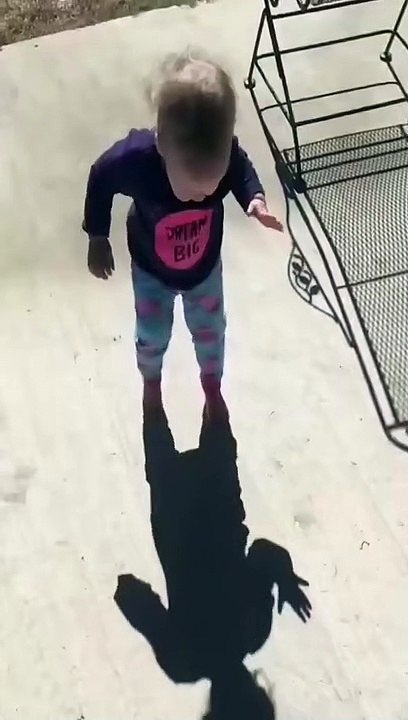 scary baby shadow