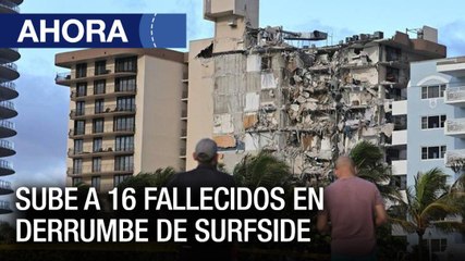 Autoridades dan balance en el 7mo. día de búsqueda en derrumbe en #Surfide #Miami - Ahora