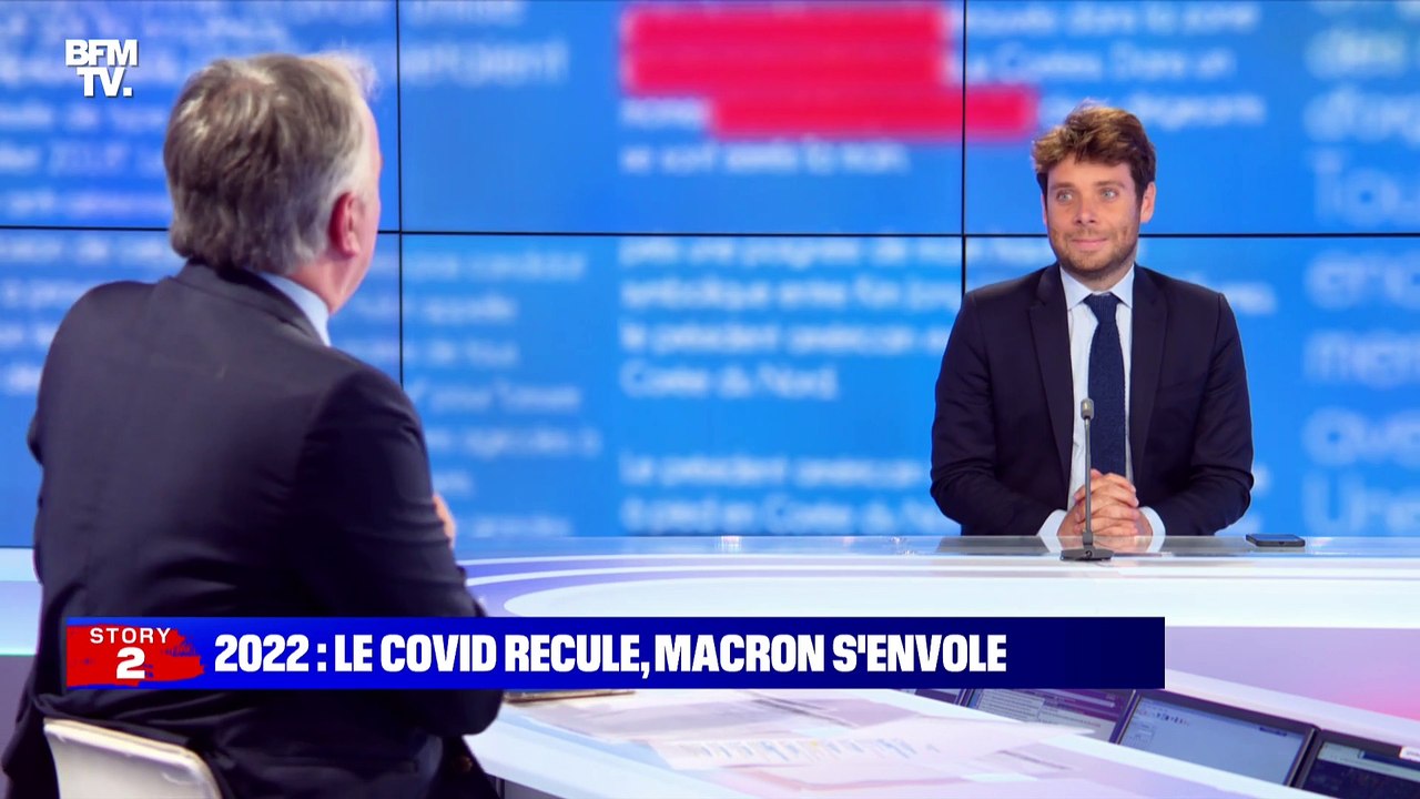 Story 3 : Présidentielle 2022, Macron creuse l'écart sur Marine Le Pen - 30/06