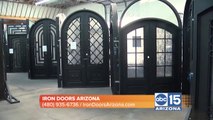 Make your entry way pop with Iron Doors Arizona