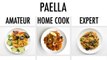 4 Levels of Paella: Amateur to Food Scientist