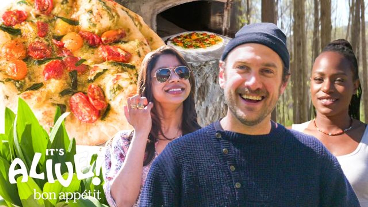 Brad Makes Pizza With Foraged Ramps