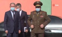 Son dakika... Milli Savunma Bakanı Akar, Tacikistan Savunma Bakanı Mirzo ile bir araya geldi