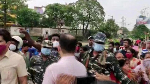 NHRC team was attacked in Jadavpur area of Kolkata