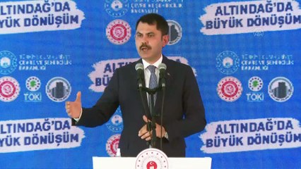 ANKARA - Bakan Kurum: ''Altındağ için attığımız her adım başkentimizi daha da yüksek noktalara ulaştıracaktır''
