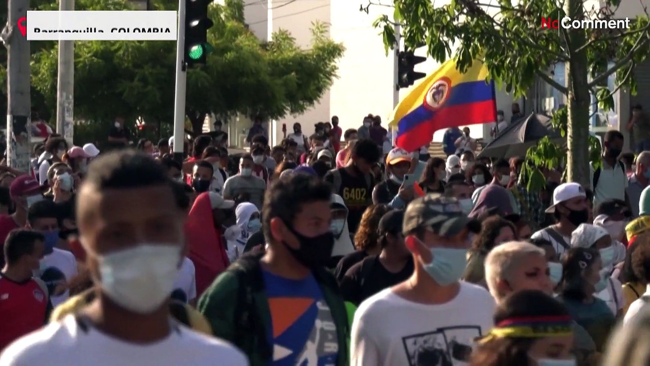 Kolumbien: Kolumbus-Statue gestürzt