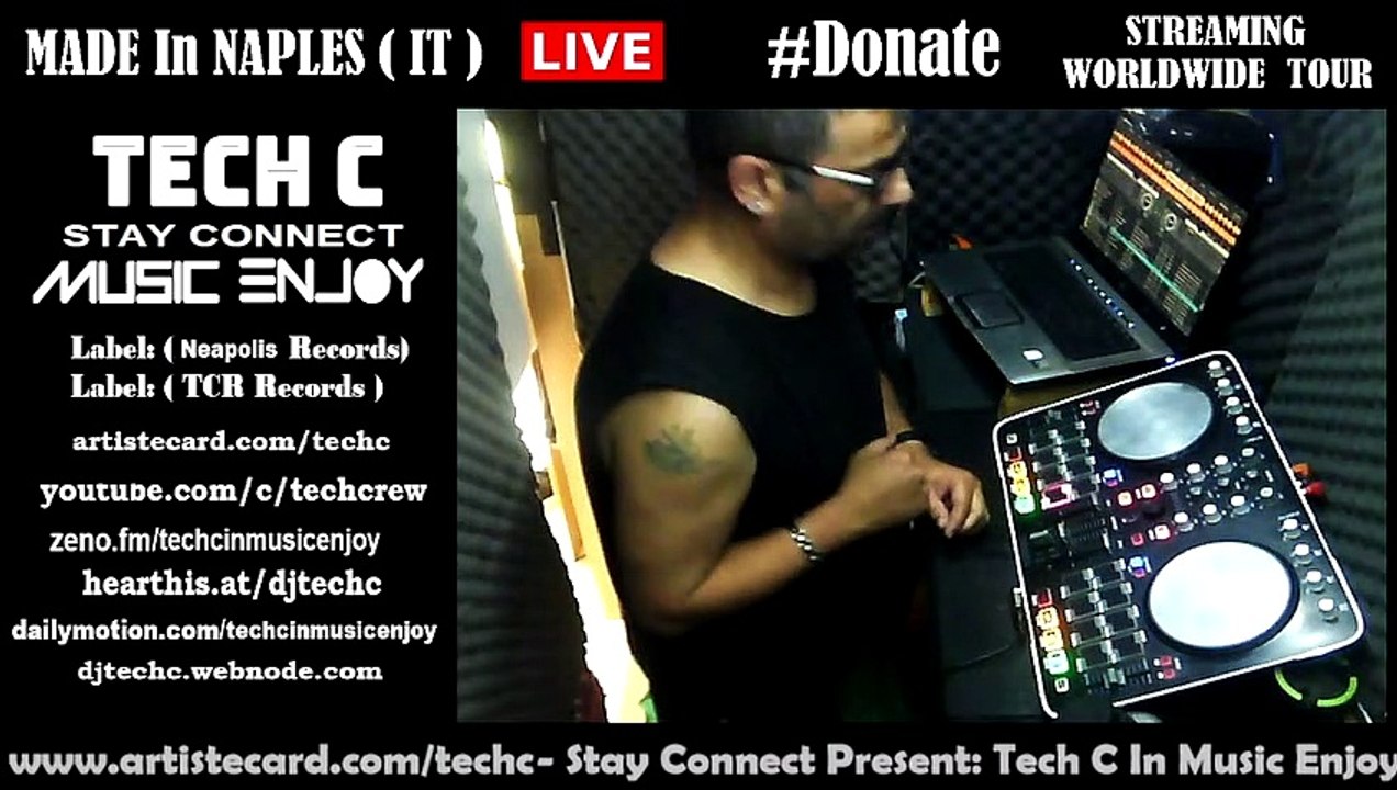 Stay Connect With Tech C Live In Music Enjoy  (world tour in  live streaming)  08