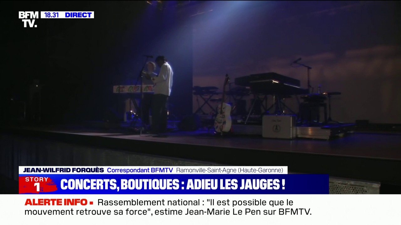 Les concerts debout reprennent ce mercredi soir dans la salle "Le Bikini", près de Toulouse