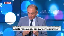 Eric Zemmour : « L'armée française est une armée d'échantillon, on peut faire une guerre à tout le monde pour une journée, après il n'y a plus rien »