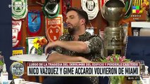 Flavio Azzaro apuntó contra Nico Vázquez y Gime Accardi tras su regreso de Miami