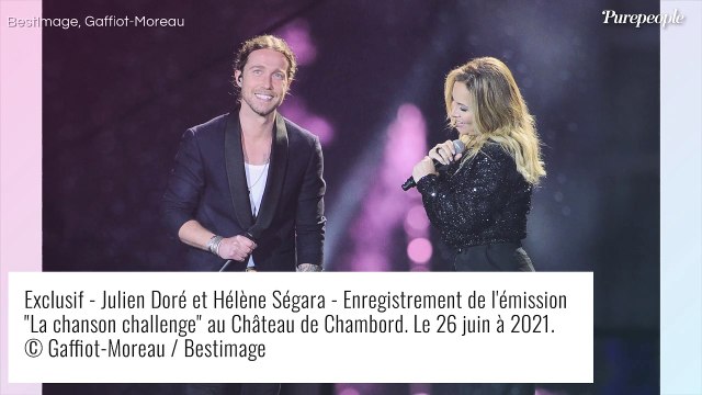 Julien Doré très amoureux de Virginie Efira : sa belle déclaration en direct à l'actrice