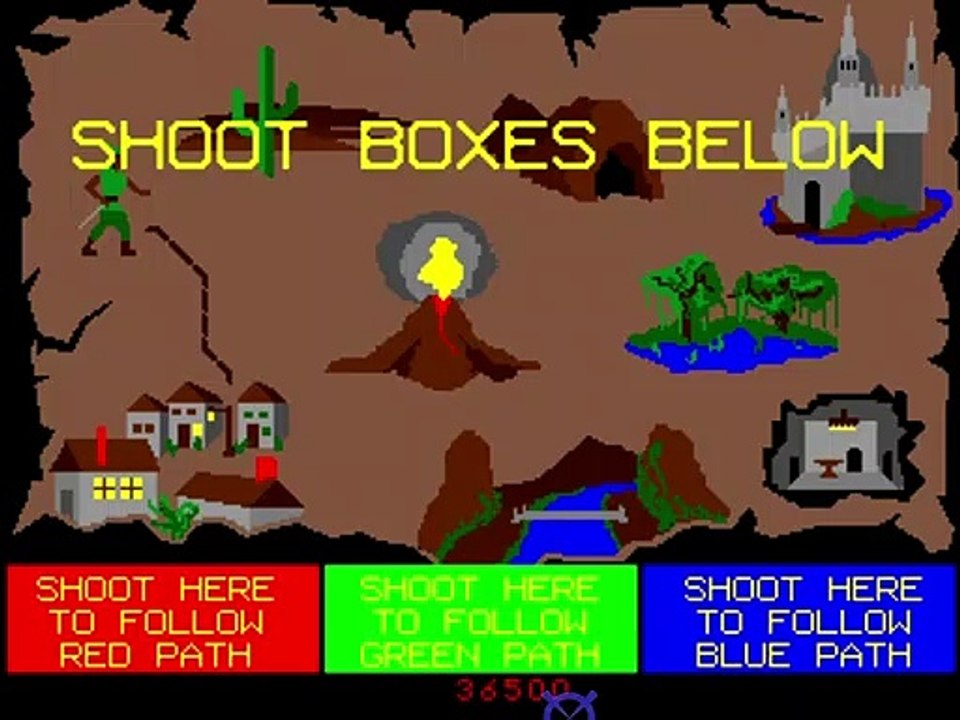 MAME (Crossbow) Exidy 1983