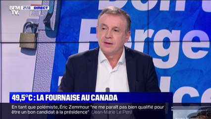 Christophe Rapp explique les effets des fortes chaleurs sur les "mécanismes de régulation" du corps