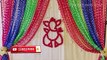 Diy Traditional Indian Backdrop At Home | Housewarming Decoration Ideas | Pooja Decoration Ideas