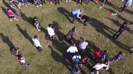 Başkan Sandıkçı, kendisiyle güreş tutan pehlivana kündeye getirdi