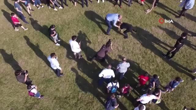 Başkan Sandıkçı, kendisiyle güreş tutan pehlivana kündeye getirdi