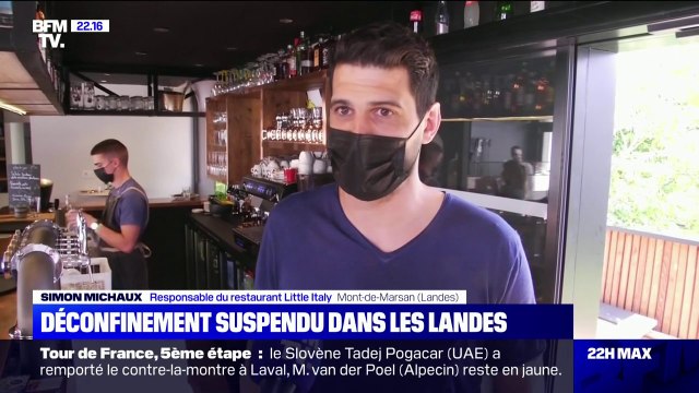 Covid-19: le déconfinement suspendu dans les Landes à cause du variant Delta