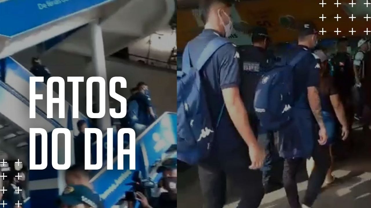 Meia do Remo discute com torcedores no aeroporto de Belém