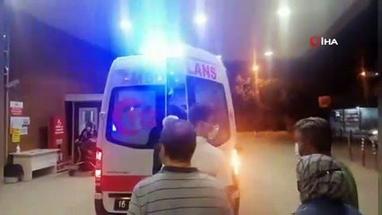 Seyir halindeki traktör üzerinden düşen kadın ağır yaralandı