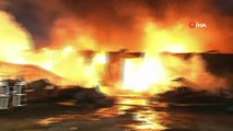 Elazığ OSB'de bir fabrikada yangın çıktı