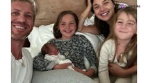 Gal Gadot dio a luz a su tercera hija y la mostró en tierna foto familiar