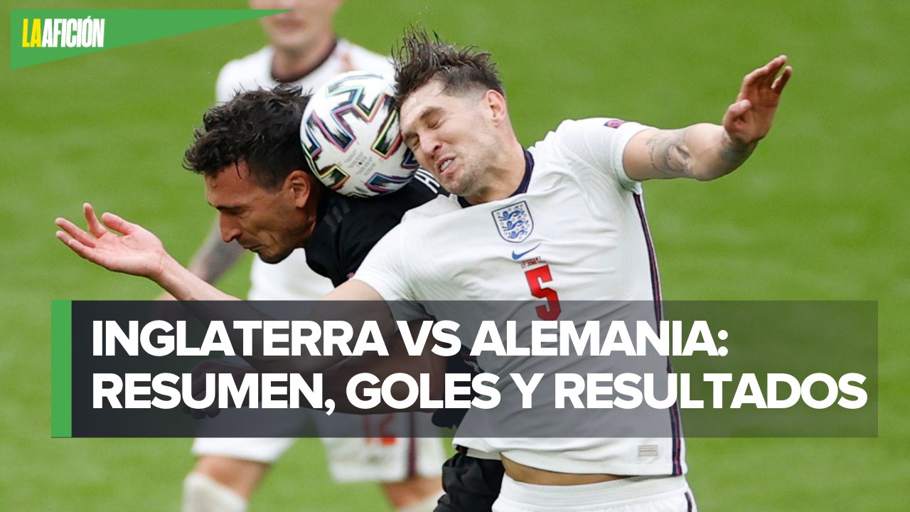 Inglaterra vence a Alemania 2-0 en octavos de final de la Eurocopa 2020