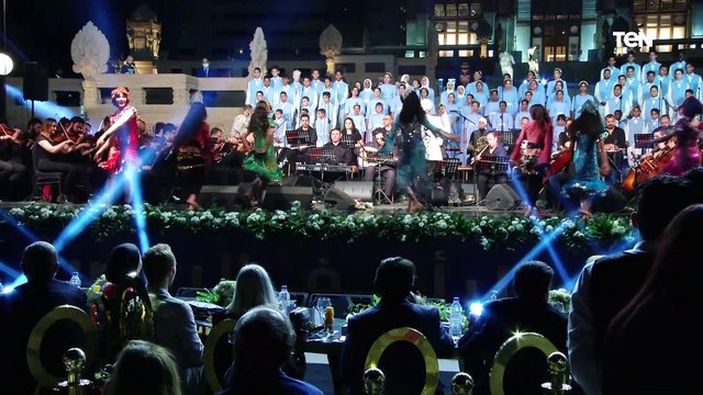 وزيرة التضامن تشهد احتفالية كورال أطفال مصر