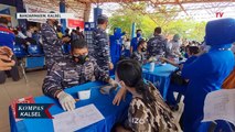 TNI AL Lanal Banjarmasin Gelar Serbuan Vaksinasi di Pelabuhan Trisakti, Terbuka Untuk Umum