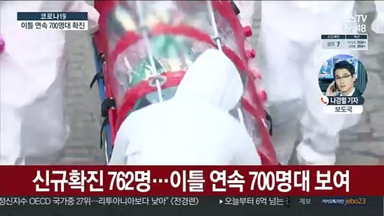 신규 확진 762명…'변이 확산' 수도권 비상