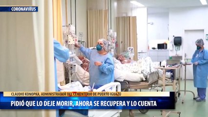 Pidió que lo deje morir: ahora se recupera y lo cuenta