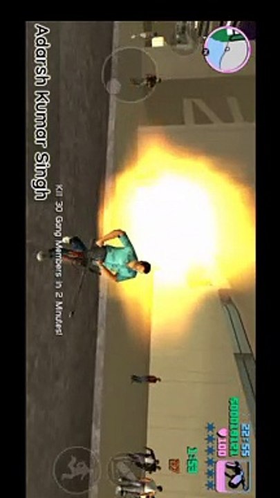 Rampage:18• Flamethrower In Vice City • #GTAViceCity #AdarshKumarSingh #TommyVercetti #Dailymotion