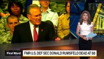 Donald Rumsfeld, Key Architect of U.S. Wars in Iraq, Afghanistan, Dead at 88