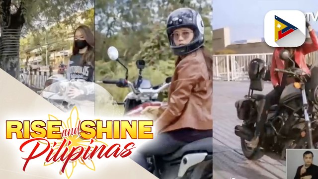 Tunghayan ang kwento ng big bike rider na si Nica Vasquez, ang nagpapatunay na girls can ride bikes too