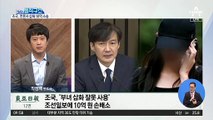 [핫플]조국, ‘삽화 오용’ 조선일보에 10억 손배소