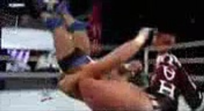 WWE Raw Ryan vs Hawkins and Reks