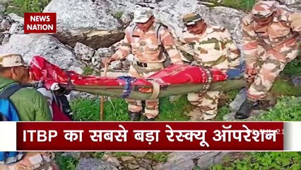 18 हजार फीट की ऊंचाई से बचाई युवक की जान, ITBP के जवान बने फरिश्ते, देखें सबसे कठिन रेस्क्यू