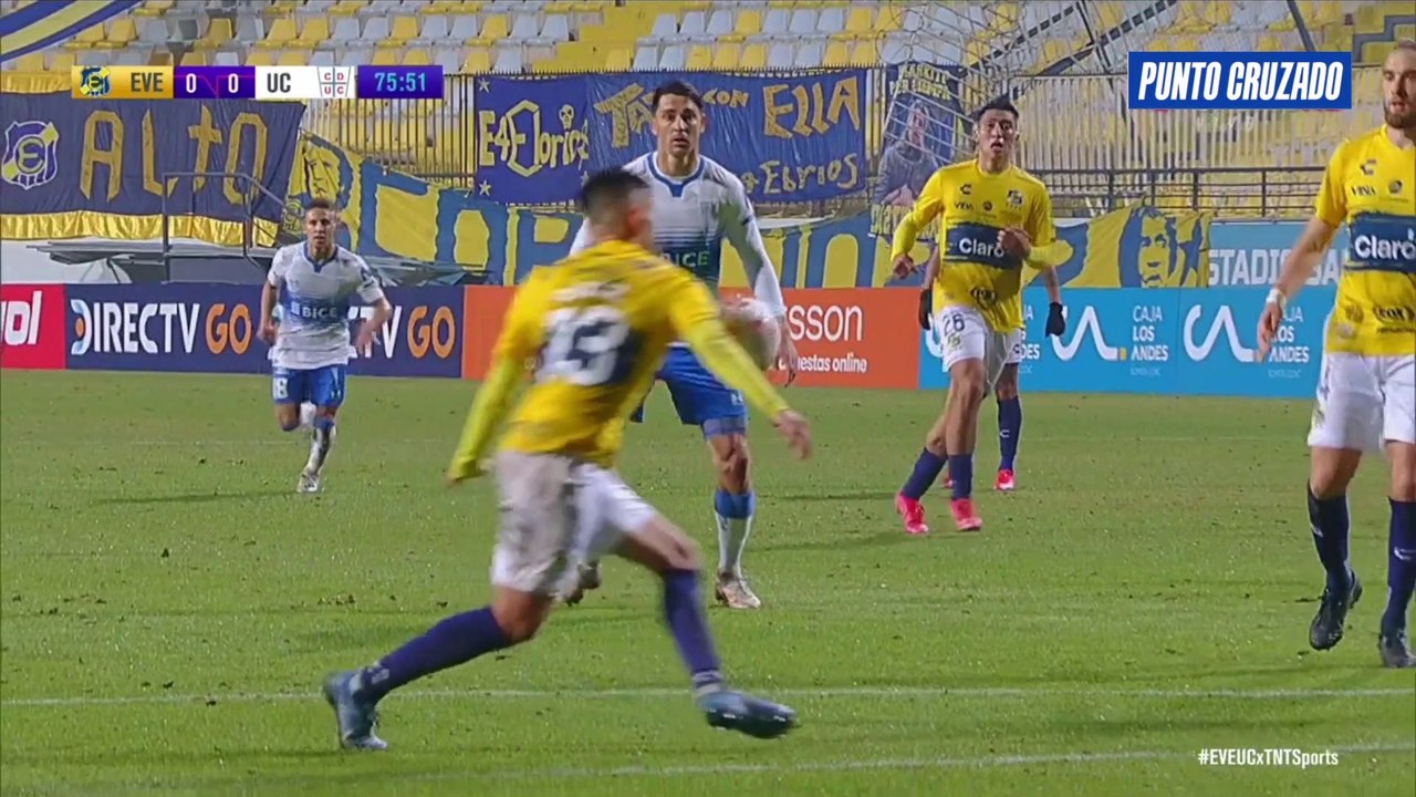 Mano Cristian Suarez Copa Chile UC Everton
