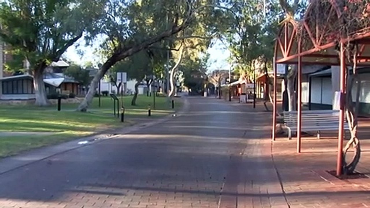 Alice Springs residents in first full day of lockdown