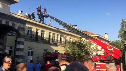 Gaziantep'te özel bir hastanede yangın çıktı