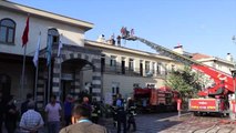 Gaziantep'te özel bir hastanede çıkan yangın kontrol altına alındı