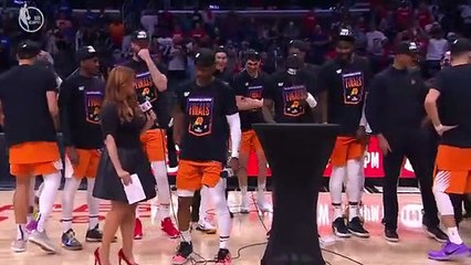 Phoenix Suns CELEBRATE NBA FINALS BERTH!  1st July 2021
