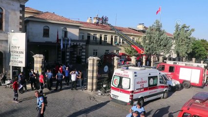 Gaziantep'te özel bir hastanede çıkan yangın - Hastanenin genel koordinatörü Dr. Cezmi Ük