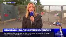 Paris: les toxicomanes évacués du jardin d'Éole restent à côté du parc