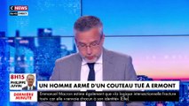 Les images effrayantes d'un homme armé d un couteau dans le Val d'Oise qui menace des enfants avant d être abattu en pleine rue par la police