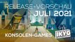 Games-Release-Vorschau - Juli 2021 - Konsole