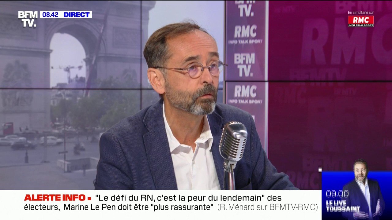 "Il n'y pas d'espace politique": Robert Ménard espère qu'Éric Zemmour ne sera pas candidat à l'élection présidentielle
