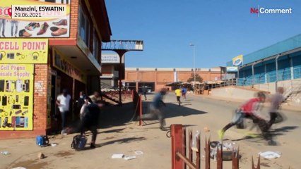 Estwatini: Pro-democracy activists protests in former Swaziland