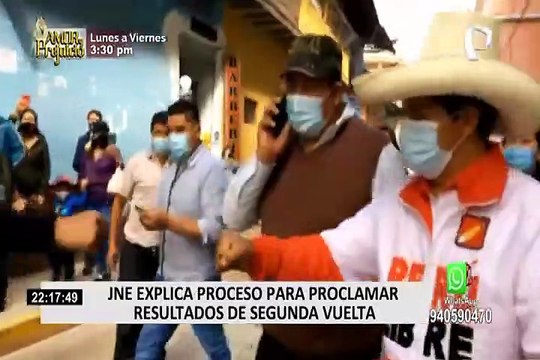 27 de 60 Jurados Electorales Especiales ya han proclamado resultados